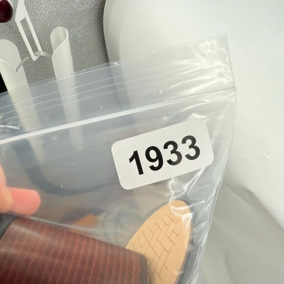 Cole Haan Womens Josie Fisherman Sandals Black Leather Caged Block Heel 10B - Picture 14 of 14